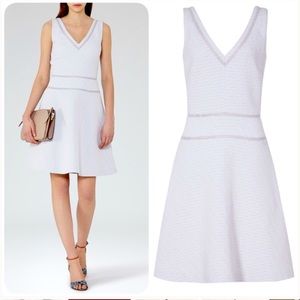 NWT Reiss Light Mist Nelly Textured Dress